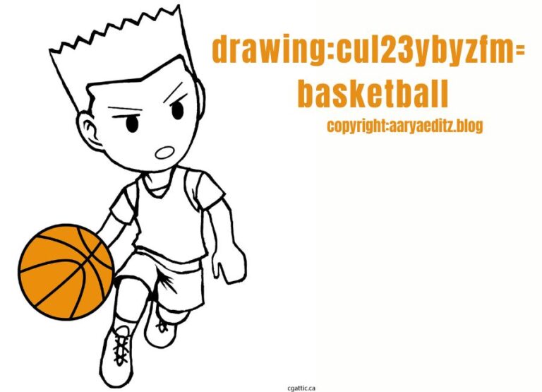 Create Stunning Art With Drawing:Cul23ybyzfm= Basketball